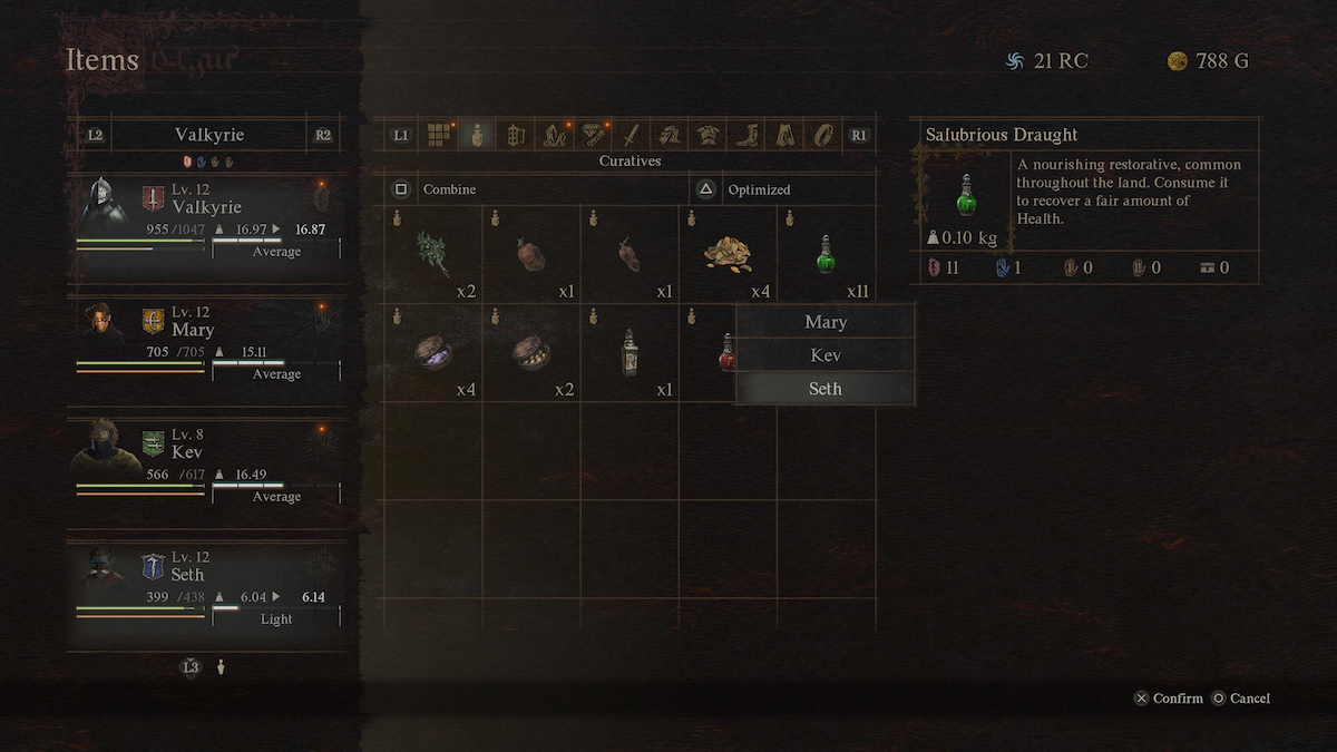 Salubrious Draught in Dragon's Dogma 2