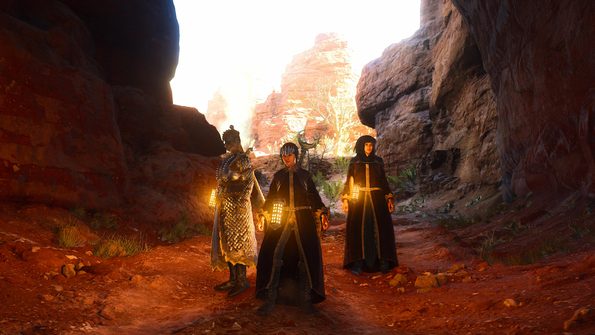 Using a Lantern in Dragon's Dogma 2