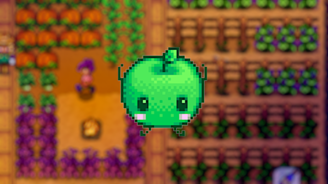 Junimo Plush in Stardew Valley