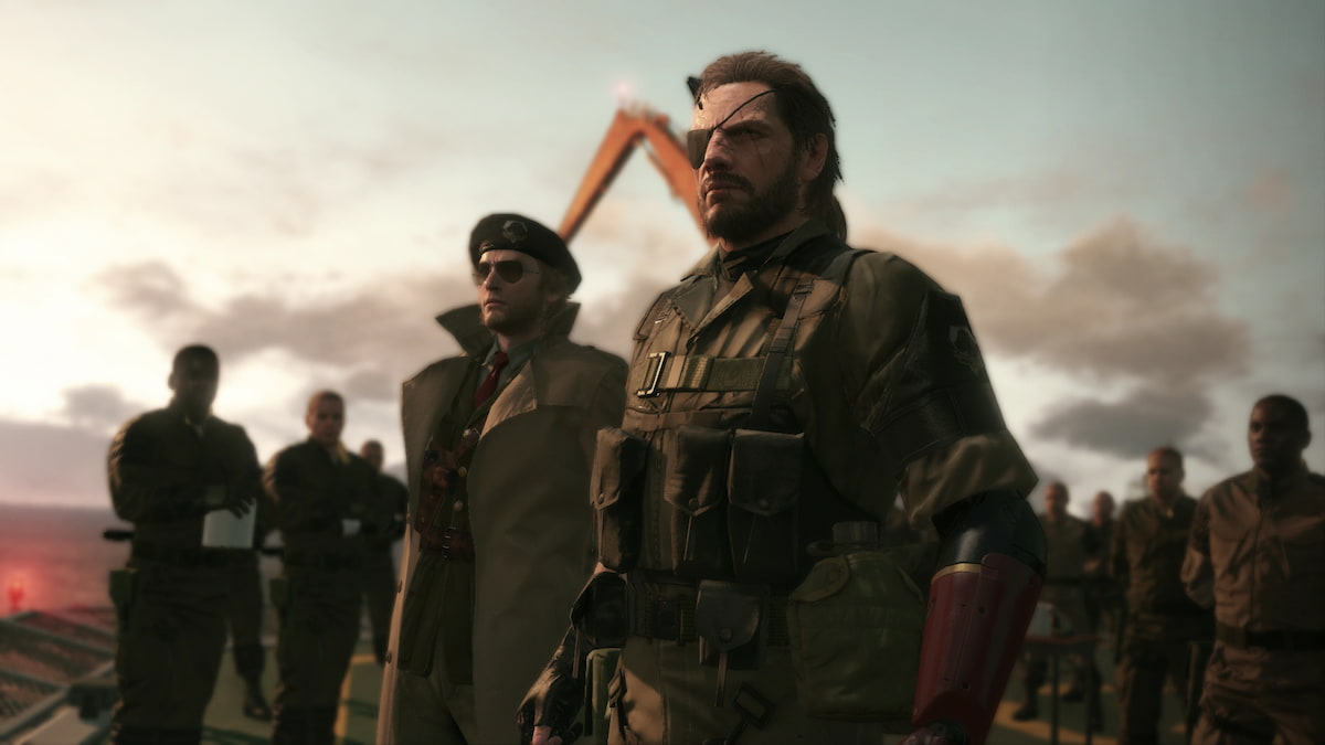 Snake and crew in Phantom Pain