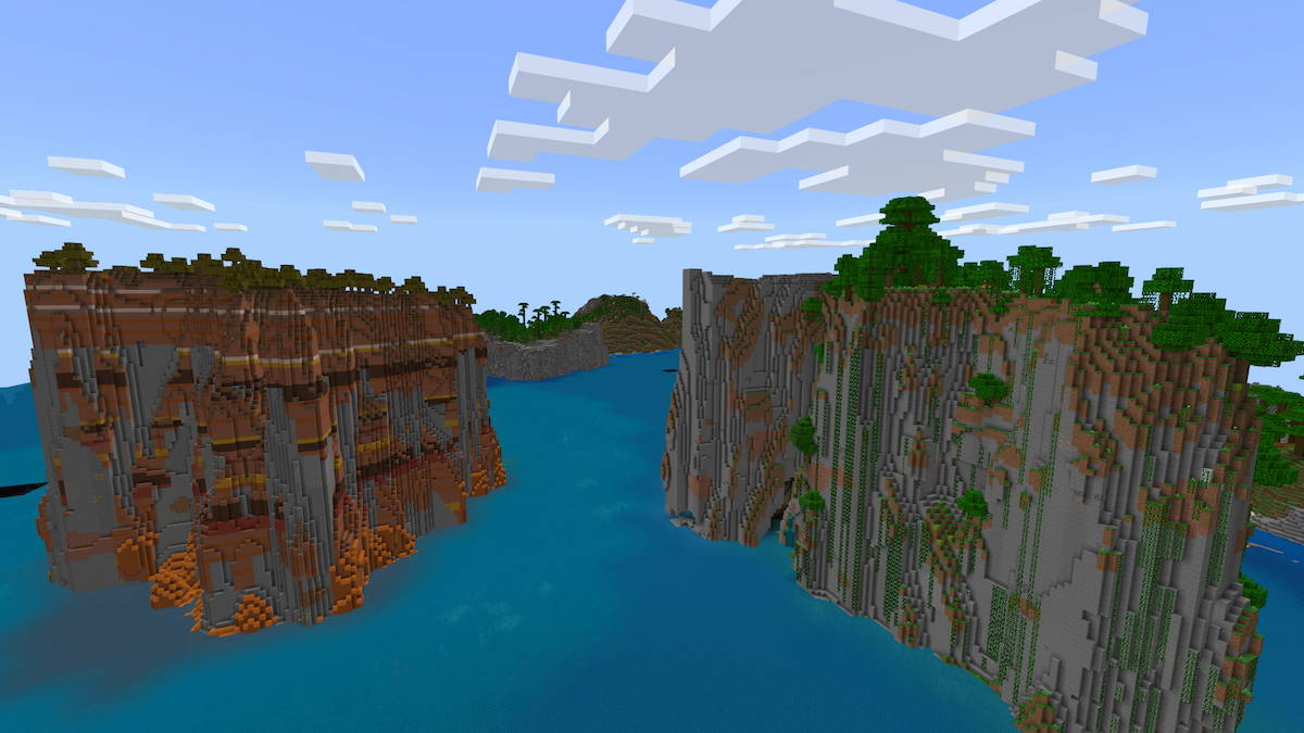 Twin Islands Minecraft Survival Seed