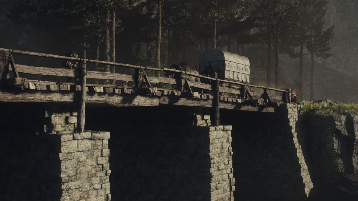 oxcart coming in to vernworth in dragons dogma 2