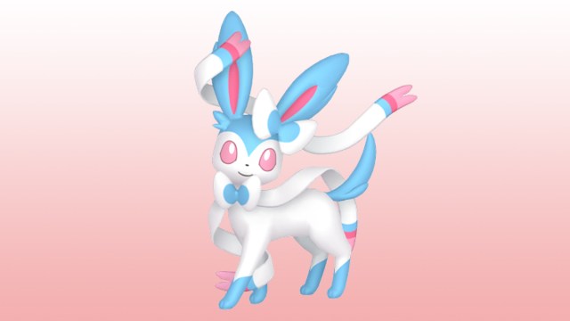 Shiny Sylveon from Pokemon Go