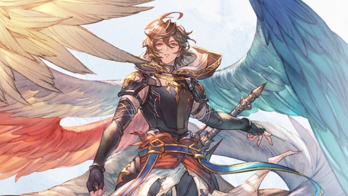 sandalphon art for granblue fantasy relink