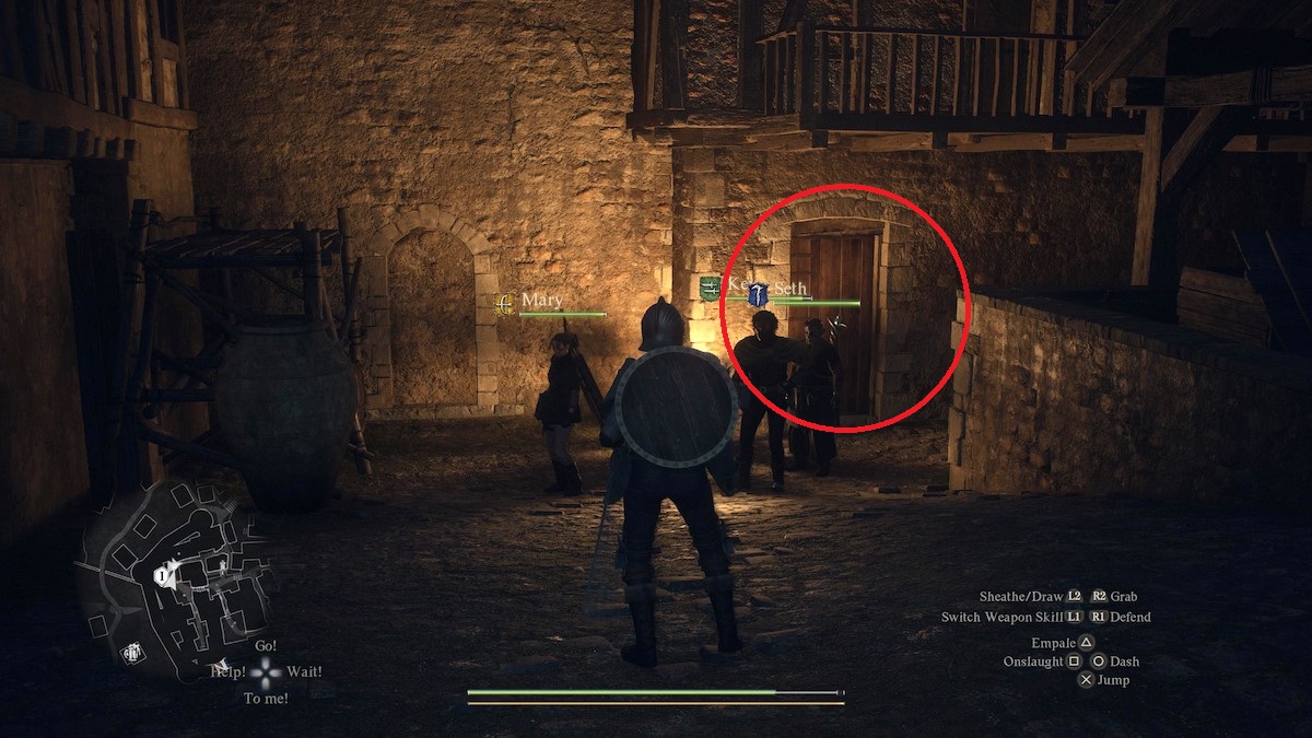 Door to Albert in Dragon's Dogma 2