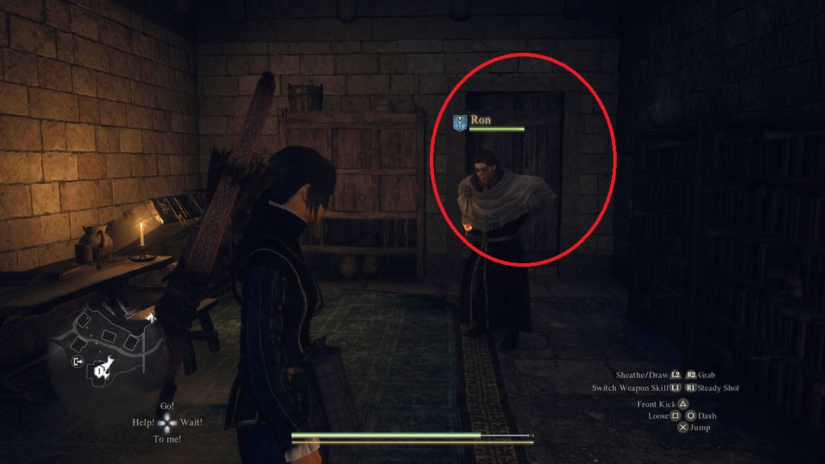 Basement sickroom location in Dragon's Dogma 2