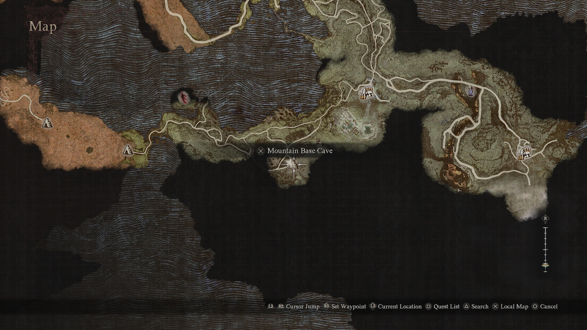 Mountain Base Cave in Dragon's Dogma 2