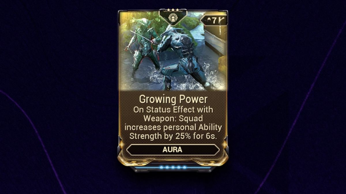 Warframe Growing Power