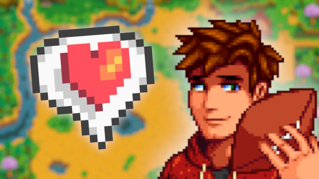 Alex holding football in stardew valley
