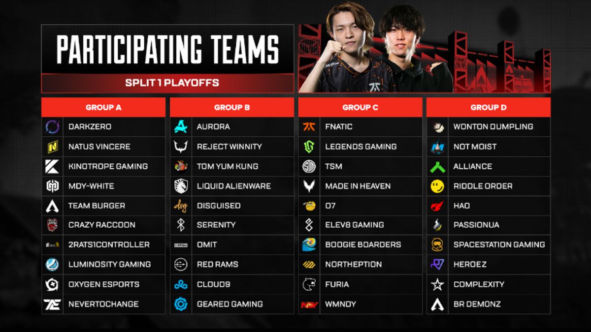 algs year 4 teams split 1 playoffs