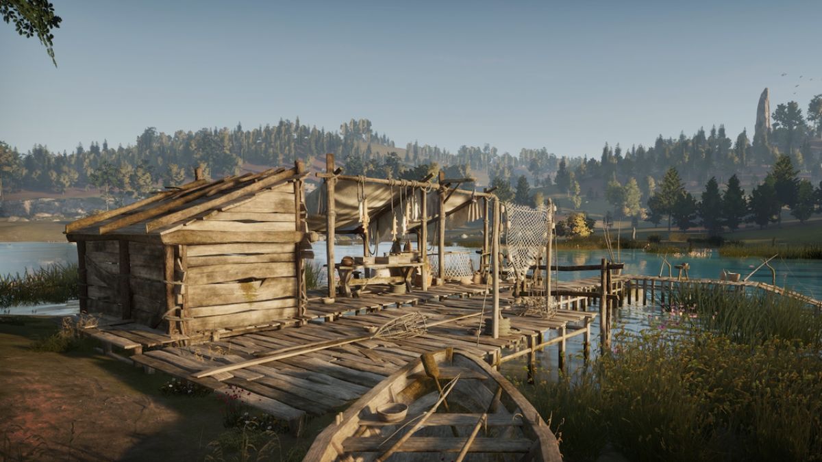 fishing hut in bellwright