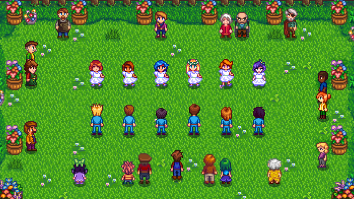 Flower Dance in Stardew Valley