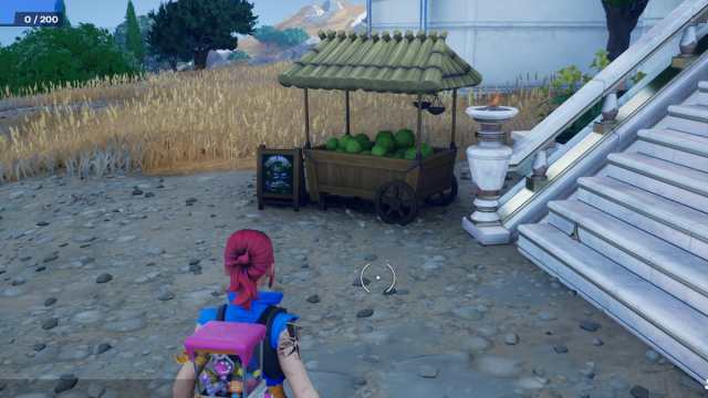 Fortnite Cabbage cart spot