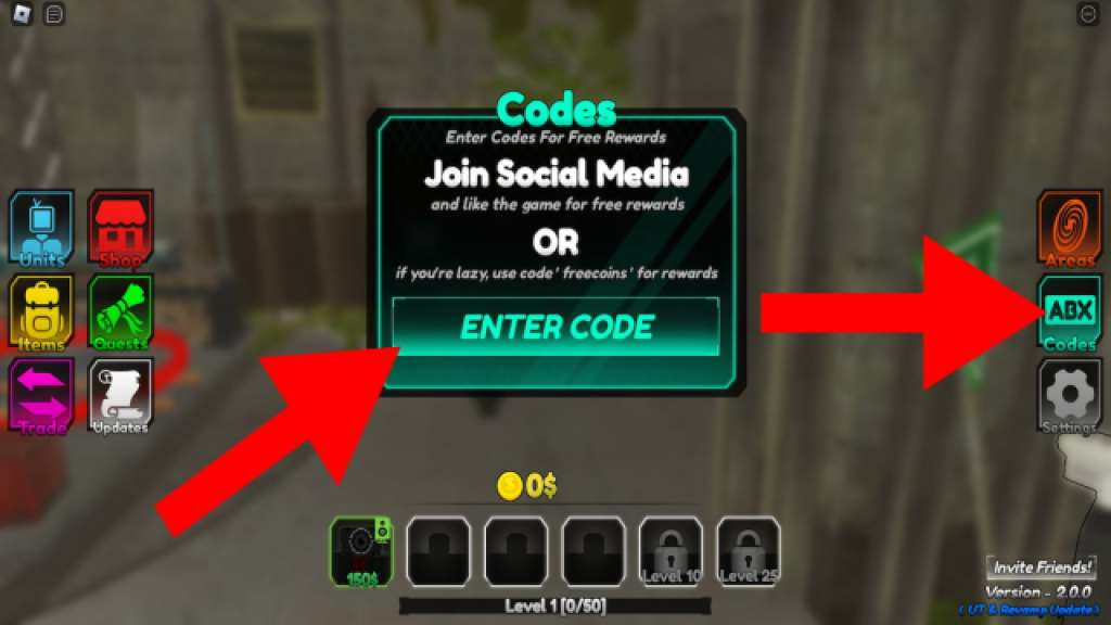 How to redeem Titan Tower Defense codes