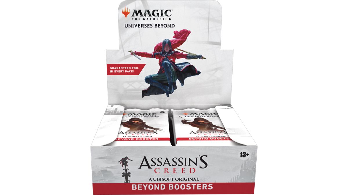 magic the gathering universes beyond assassins creed beyond boster box