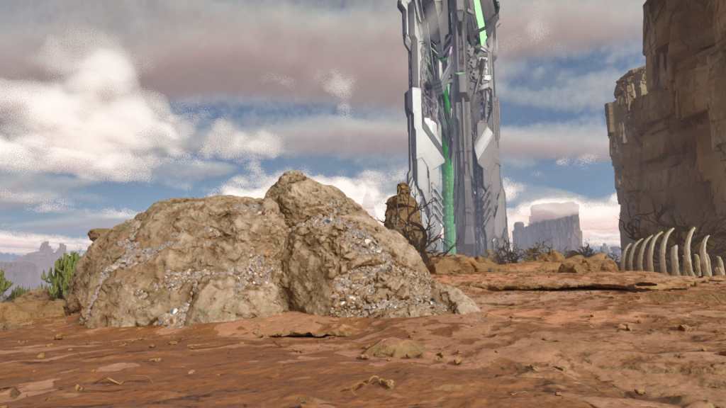 Some not as good metal rocks in Ark Ascended: Scorched Earth