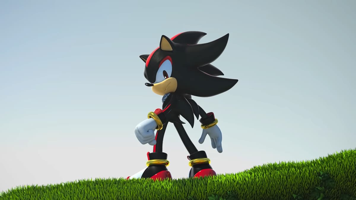 Shadow the Hedgehog.