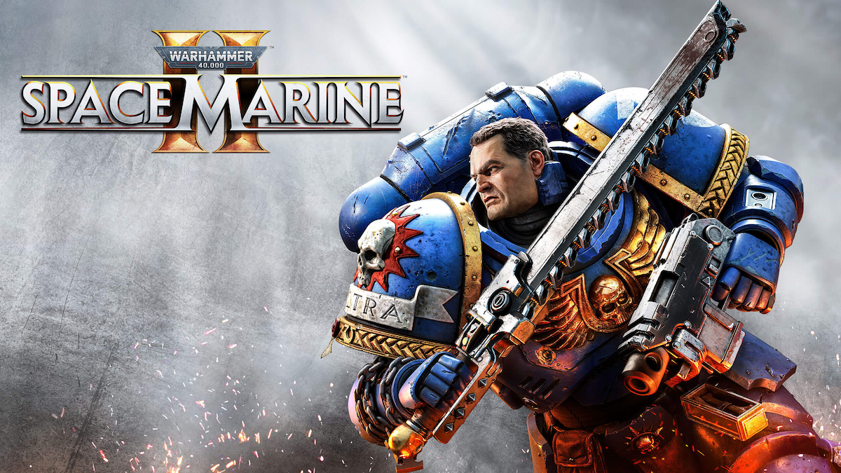 Warhammer 40,000 Space Marine 2 Key Art