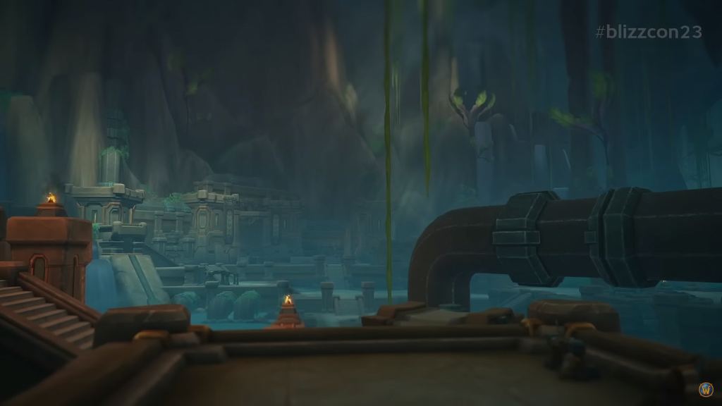 The Ringing Deeps region of World of Warcraft: The War Within.