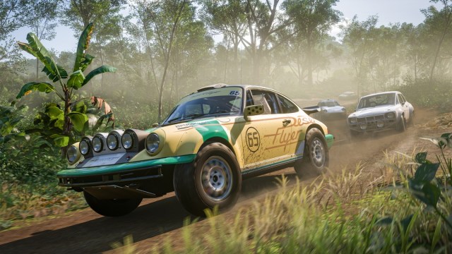 Forza Horizon 5 is a beauty on Game Pass, and cars like this line of offroad racers include plenty of little details to give them the worn, racer look