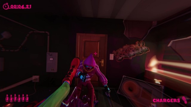 Anger Foot stiff kick