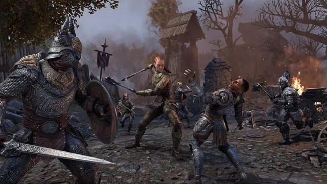 Elder Scrolls Online battle