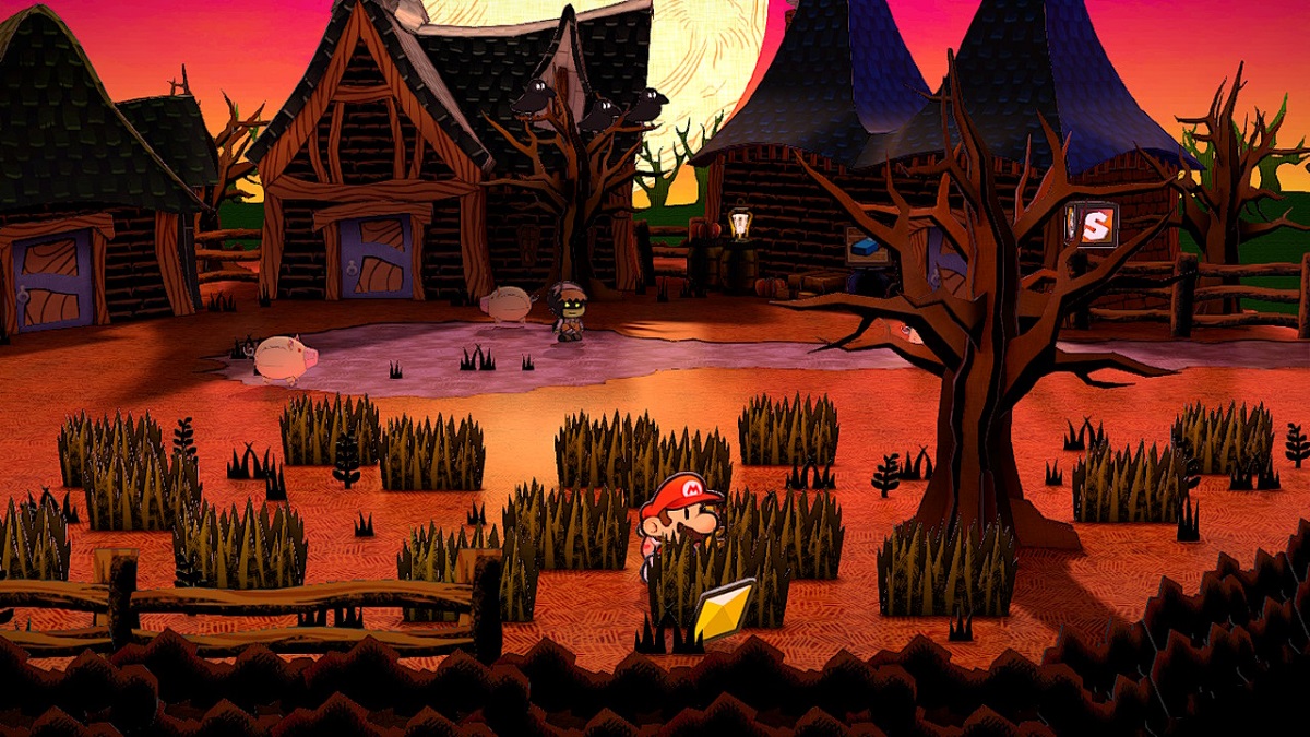 Paper Mario: The Thousand-Year Door Twilight Town