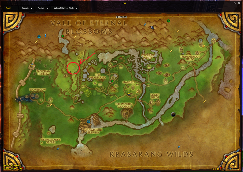 Where to farm Goats in WoW Remix: MoP