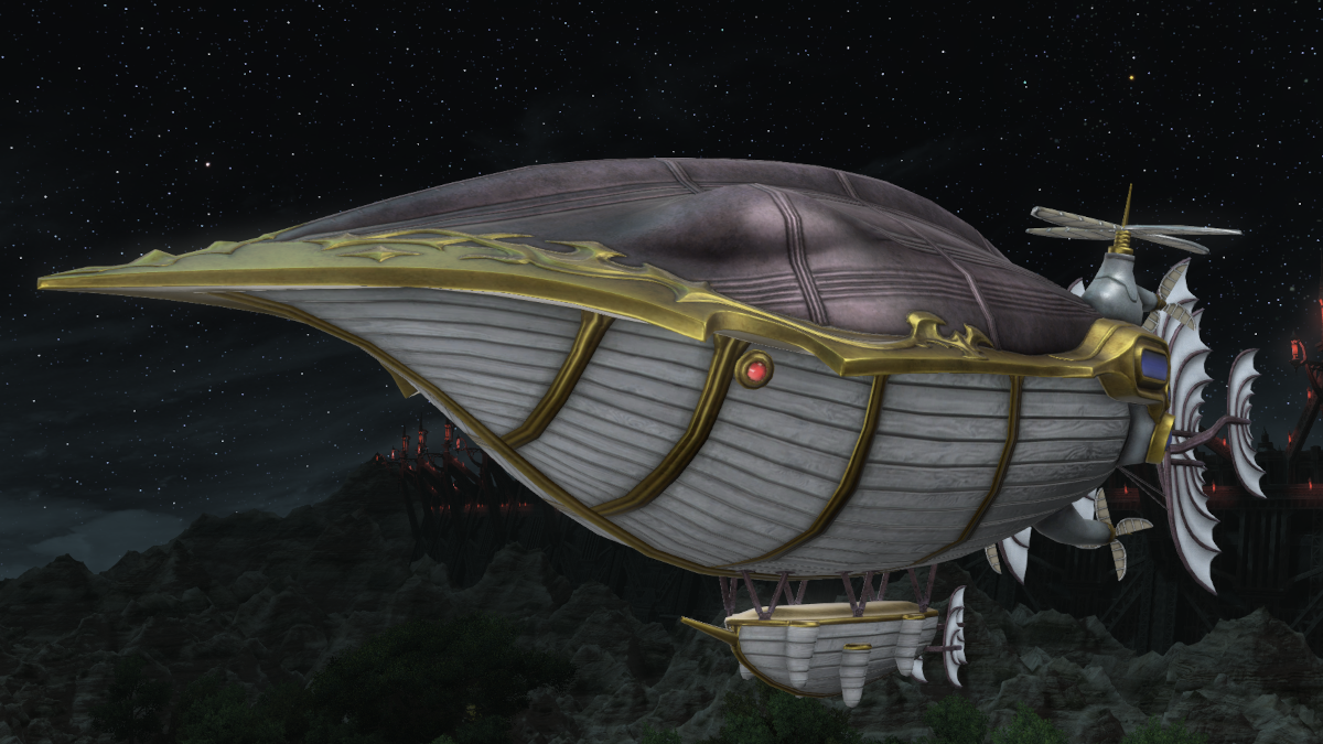 The Blackjack mount in Final Fantasy XIV