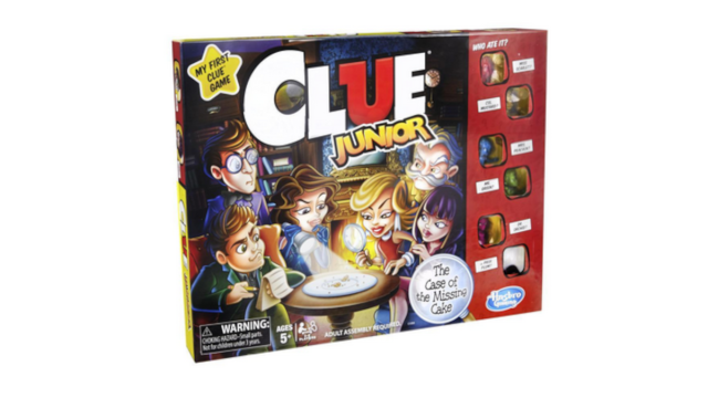 Clue Junior, the board game