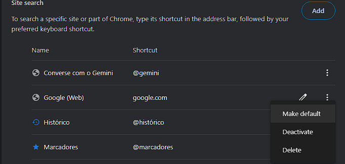 new settings Chrome cont.