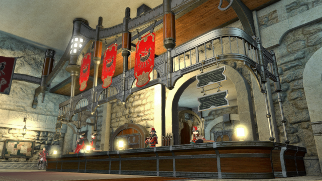 The Grand Company main counter in Final Fantasy XIV