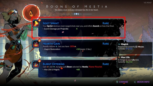 Hades 2 Patch 4 notes - Boons of Hestia