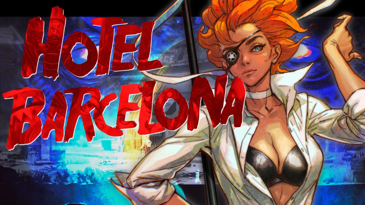 hotel barcelona game art