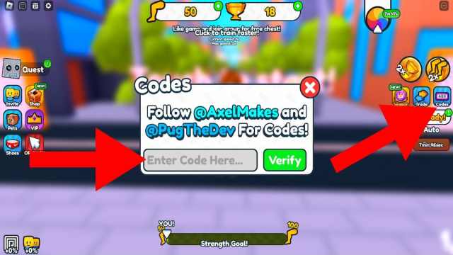 How to redeem Parkour Jumping Race codes