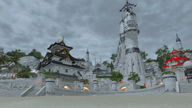 Mist housing district in Final Fantasy XIV