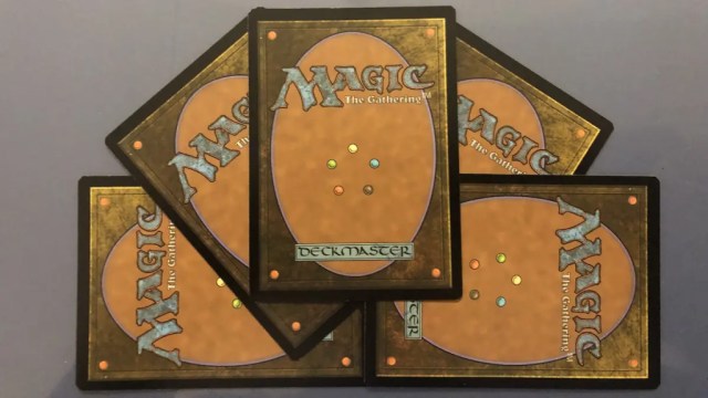 back side of mtg cards