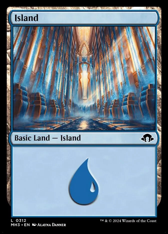 mtg island card