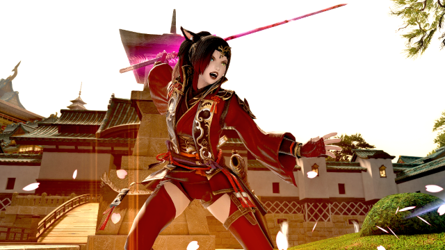 Samurai in Final Fantasy XIV