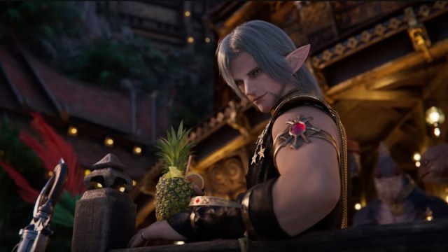 Urianger in the Final Fantasy XIV Dawntrail trailer