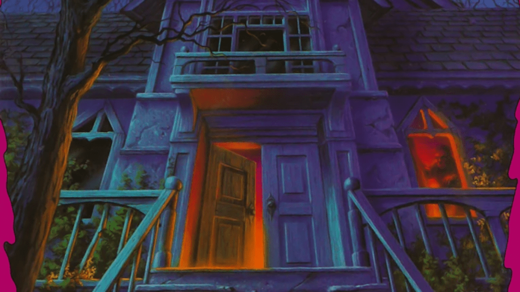 The cover art for the Goosebumps book Welcome to Dead House