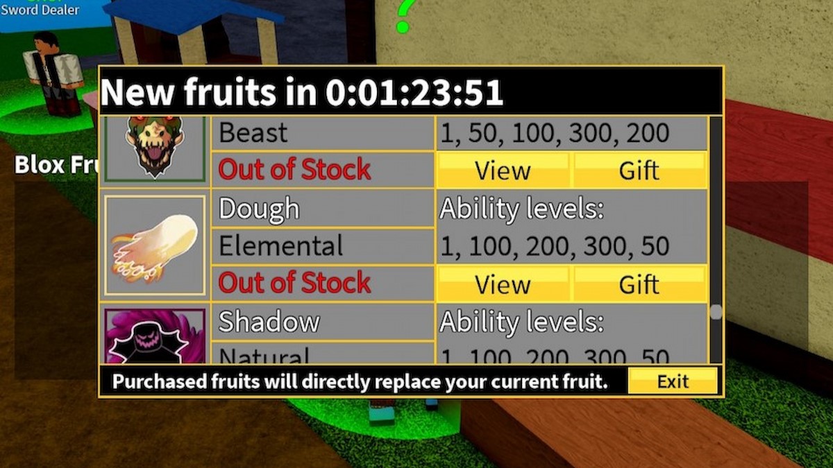 Dough in Blox Fruits