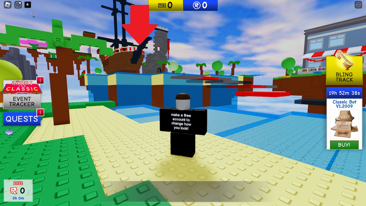 Pirate Island in Roblox The Classic