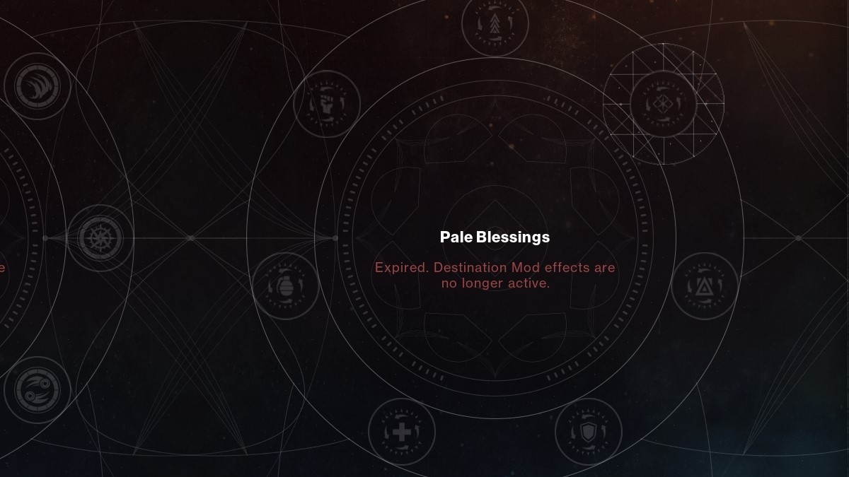 Destiny 2 Pale Blessings