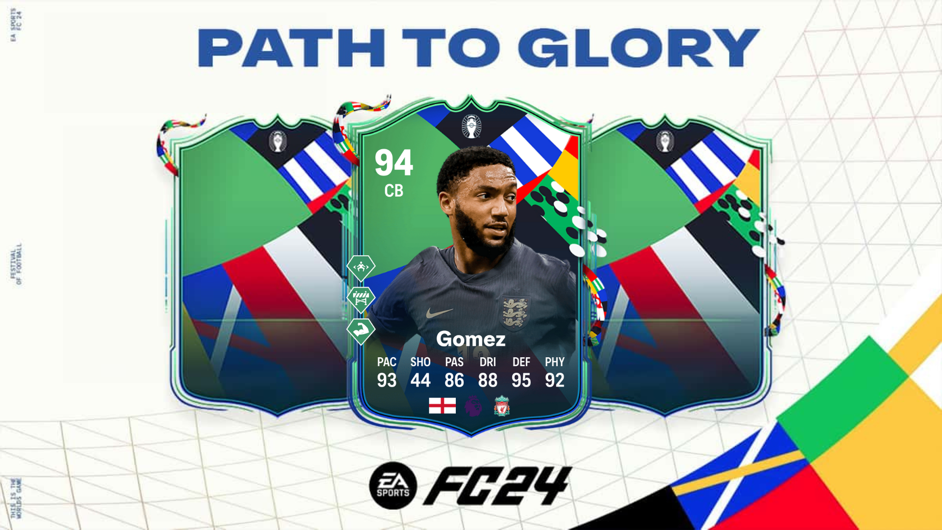 An image of EA FC 24 Joe Gomez PTG SBC solutions