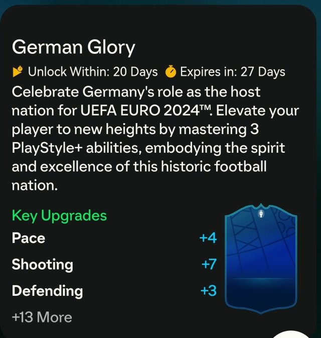 An image of German Glory evolution