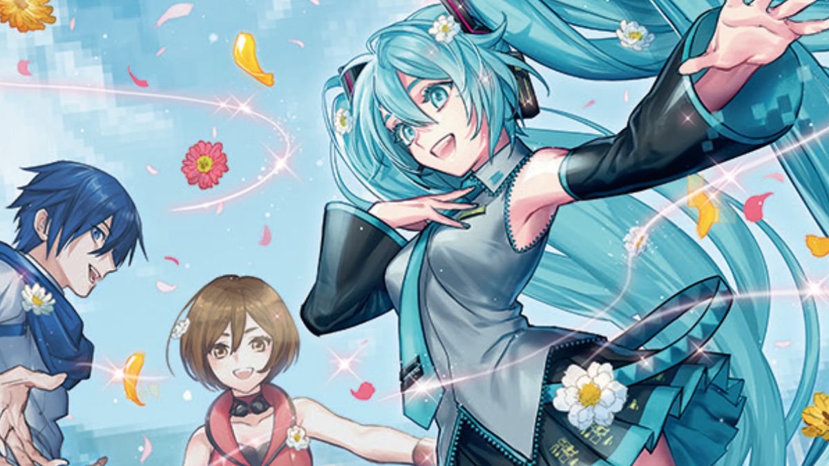 MTG Secret Lair × Hatsune Miku- Digital Sensation card art