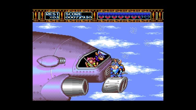 Rocket Knight Adventures Resparked Front of the airship