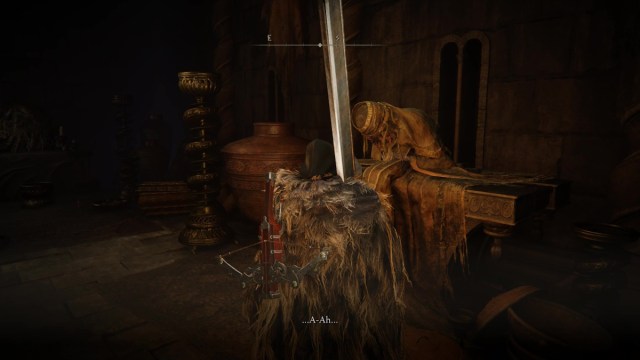 How to get and use the Storeroom Key in Elden Ring: Shadow of the Erdtree - hornsent grandam having a bad one