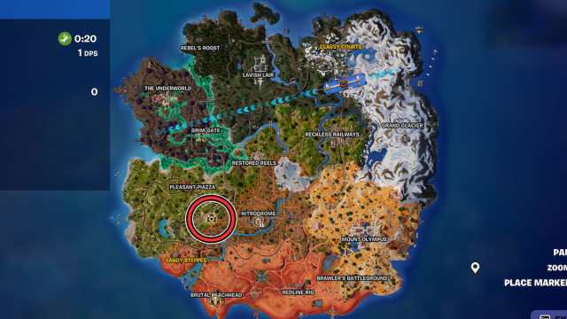 Fortnite War Bus map